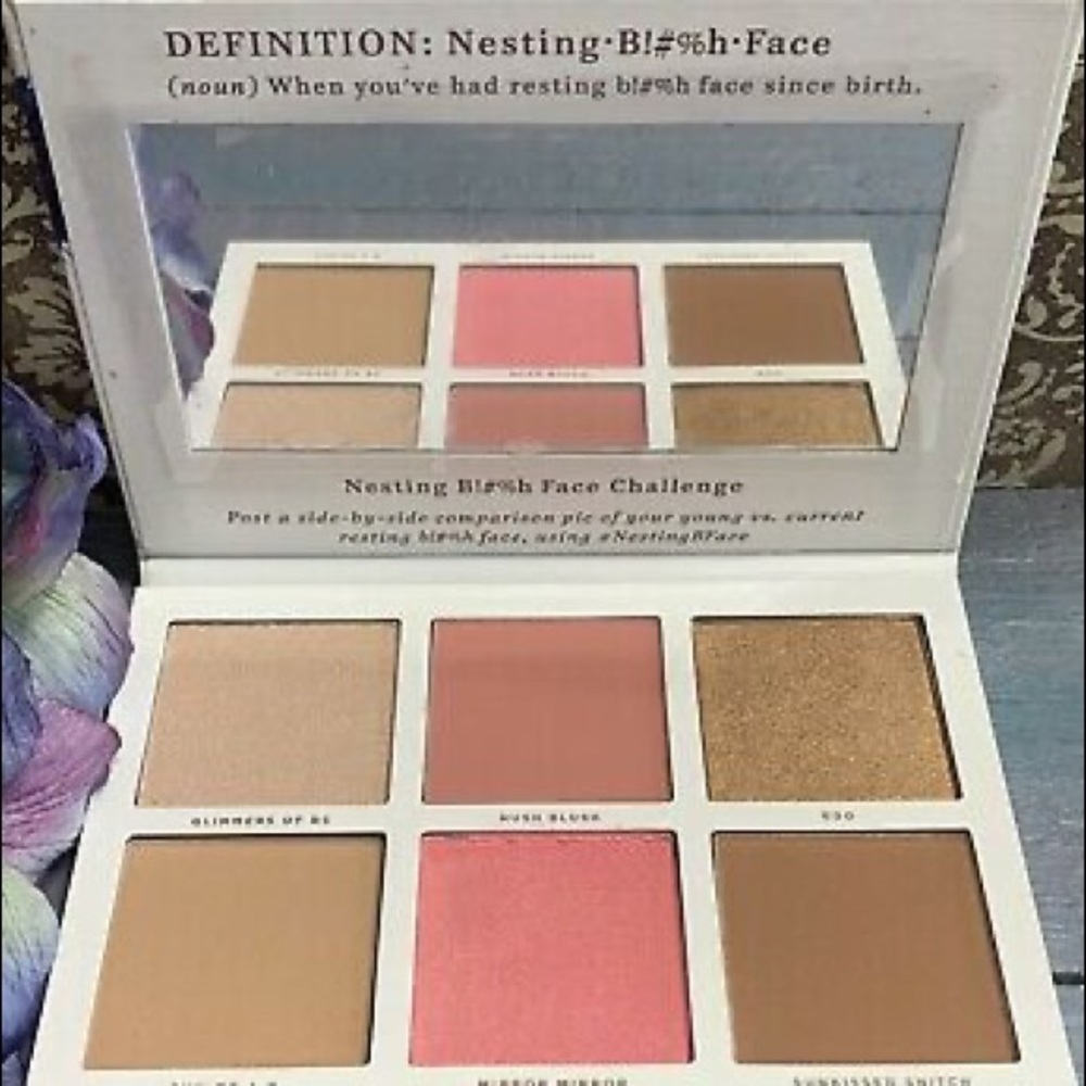 Beautiful face pallet